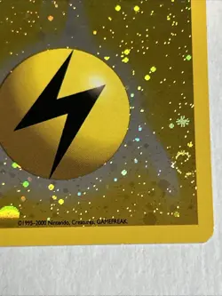 Pokemon Electric Energy (WotC 2000 League Promo) Reverse Holo 4 Corner Swirls - Image 5