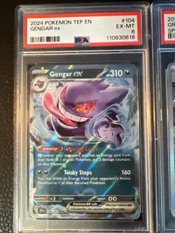 Lot of 5 Graded Pokemon paldea Evolved Temporal Forces Battle Partners PSA - Image 2
