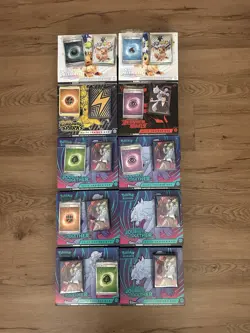 Lot Of 10 Pokemon ETB Empty Boxes With Sleeves,Guides & Energy Deck - Image 1