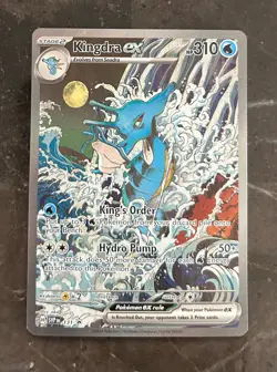 Pokemon Shrouded Fable - KINGDRA EX - BLACK STAR PROMO - SVP 131 - NM - Image 1