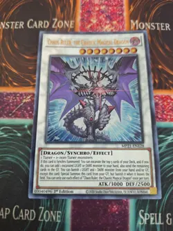 Yu-Gi-Oh! Chaos Ruler, the Chaotic Magical Dragon MP21-EN128 Ultra 1st Ed NM - Image 1