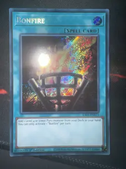YUGIOH! QUARTER CENTURY BONANZA - Secret Rare - BONFIRE - RA03-EN073 - Image 1