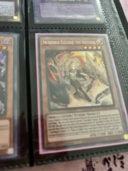 Yu-Gi-Oh! TCG Incredible Ecclesia, the Virtuous MP22-EN188 Prismatic 1st Ed NM - Image 1