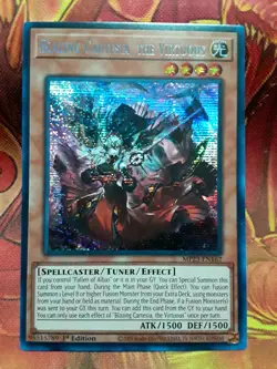 Yugioh Blazing Cartesia, the Virtuous Prismatic Secret MP23-EN162 1st Near Mint - Image 1