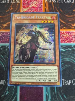 Yu-Gi-Oh! Tri-Brigade Fraktall MP21-EN171 Prismatic Secret Rare 1st Near Mint - Image 1