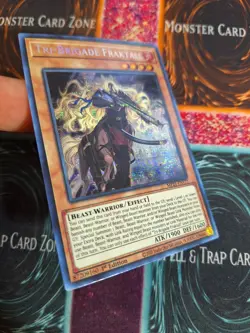 Yu-Gi-Oh! Tri-Brigade Fraktall MP21-EN171 Prismatic Secret Rare 1st Near Mint - Image 2
