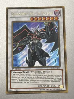Blackwing Armor Master PGLD-EN077 Premium Gold 1st Edition Gold Rare LP - Image 1