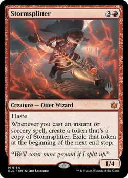 Near Mint x 1 Stormsplitter - Foil - Promo Pack Promo Packs - MTG - FOIL - Image 1