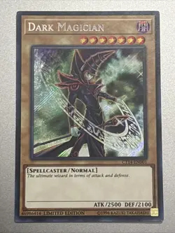 Dark Magician CT14-EN001 2017 Mega-Tins Limited Edition Secret Rare LP - Image 1