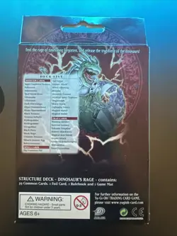 YU-GI-OH DINOSAURS RAGE STRUCTURE DECK 1ST EDITION Factory Sealed - Image 3