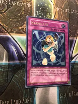*** KARMA CUT *** ULTIMATE RARE SOI-EN053 (MP) YUGIOH! - Image 3
