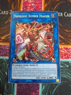 Yu-Gi-Oh! Topologic Bomber Dragon MP18-EN065 Secret Rare 1st Edition NM b2/ - Image 1