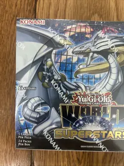 Yu-Gi-Oh YGO World Superstars Booster Box, English 1st Edition, Factory Sealed - Image 2