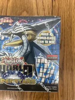 Yu-Gi-Oh YGO World Superstars Booster Box, English 1st Edition, Factory Sealed - Image 3