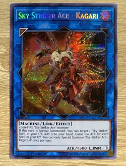 Yu-Gi-Oh! TCG Sky Striker Ace - Kagari - MP19-EN257 Prismatic Secret - 1st Ed NM - Image 1