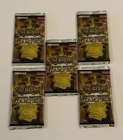 Yu-Gi-Oh Cards - Quarter Century Stampede [RA04] - 5 BOOSTER PACKS LOT - New - Image 1