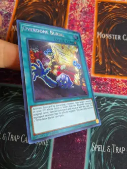 Yu-Gi-Oh! Overdone Burial MP18-EN143 Secret Rare 1st Edition Near Mint - Image 2