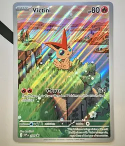 JUMBO Oversized Victini Card SVP208 Scarlet & Violet Promo Pokemon NM - Image 1