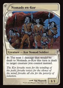 Nomads en-Kor x1 1x Mystery Booster 2 Future Sight NM MTG - Image 1