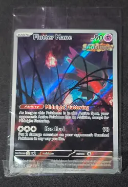 FLUTTER MANE SVP 097 Temporal Forces Promo Pokemon Card Factory Sealed - Image 1