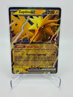 ZAPDOS ex 049 SVP Scarlet Violet 151 Promo Pokemon Card NM - Image 1
