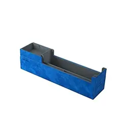 Cards Lair 400+ Convertible Deck Box | Double-Sleeved Card Storage | Blue - Image 1