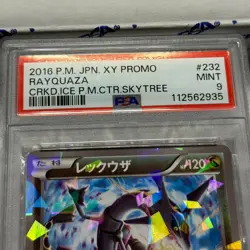 PSA 9 Pokemon Card Rayquaza 232/XY-P Holo Japanese Tokyo Skytree Center Promo - Image 3