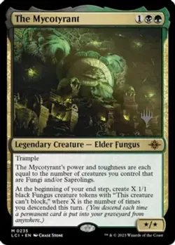 Light Play x 1 The Mycotyrant - Foil - Promo pack Promo Packs - MTG - FOIL - Image 1