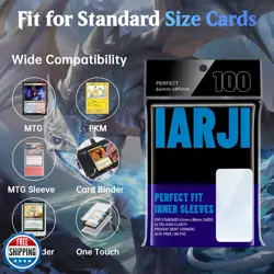 1200ct Perfect Fit Sleeves, Perfect Fit Card Sleeves, Inner Sleeves MTG, Exac - Image 4