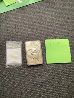 Pokemon Special Edition 23k Gold Plated #25 Pikachu Trading Card - Image 1