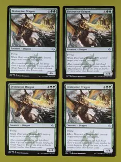 Destructor Dragon x4 Fate Reforged 4x Playset Magic the Gathering MTG - Image 1