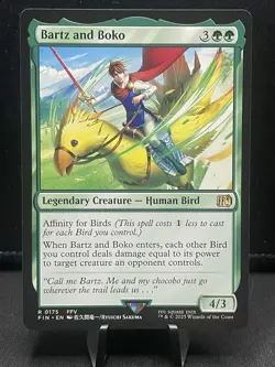 MTG Final Fantasy Bartz and Boko - 0175 Rare - Regular English - Image 1