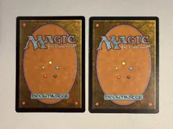 2 x Tempest Dark Ritual MTG Cards Signed by Artist Ken Meyer Jr. NM/M 1997 - Image 2