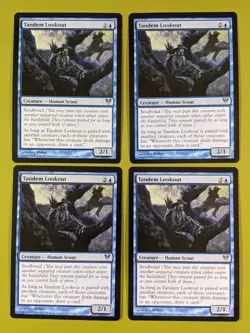 Tandem Lookout x4 Avacyn Restored 4x Playset Magic the Gathering MTG - Image 1