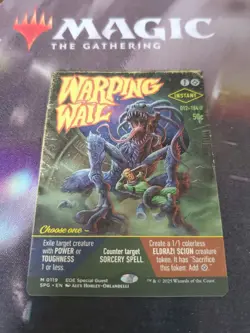 Mtg. Warping Wail. Borderless. Edge Of Eternities. Pack Fresh - Image 1