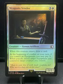 MTG Final Fantasy Weapons Vendor - 0040 Common Foil - English - Image 1