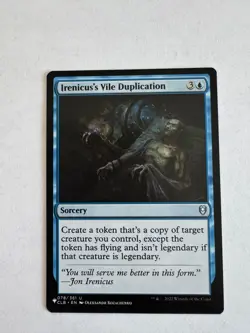 1x Irenicus's Vile Duplication - The List Reprints - MTG - Image 1