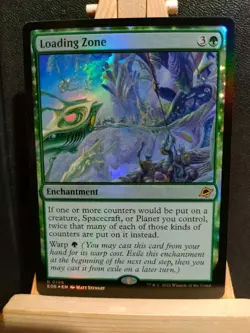 Loading Zone FOIL - Edge of Eternities - Rare - NM (See pics) MTG - Image 1