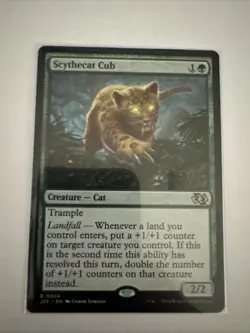 Scythecat Cub Foundations Jumpstart Regular MTG Free Shipping - Image 1