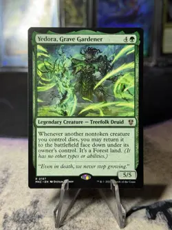 Yedora, Grave Gardener 0197 Non Foil Rare Murders at Karlov Manor MTG - Image 1