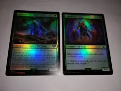 Celeborn the Wise + Galadhrim Guide - 2 FOIL MTG Cards - Image 2
