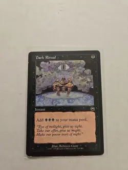 Dark Ritual - Mercadian Masques - MP - MTG Magic - Common - Instant - Image 1