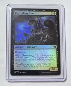 Daggerfang Duo #89 Bloomburrow Foil Creature MTG NM/M - Image 1