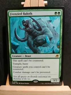 Frenzied Baloth - Edge of Eternities - Rare - NM (See pics) MTG - Image 1