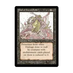 WOTC MtG Legends Wall of Putrid Flesh (U) NM - Image 1