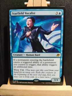 Starfield Vocalist - Edge of Eternities - Rare - NM (See pics) MTG - Image 1