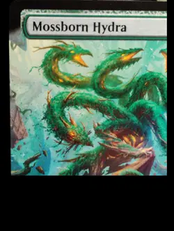 MTG Mossborn Hydra 0471 (Extended Art) Foundations Regular Rare - Image 2