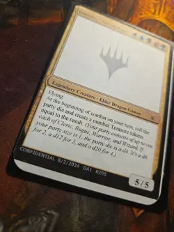 Genevieve Conniving Dragon Unknown Playtest GenCon MTG Magic The Gathering Rare! - Image 4