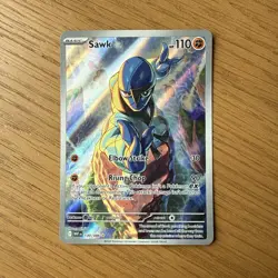 2025 Sawk IR 130/086 SV: White Flare English PACK FRESH NM Pokemon TCG - Image 1