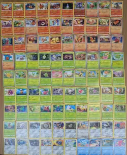 350 Pokemon TCG Cards - Common / Uncommon Bulk (No Pokemon doubleups) - Image 2